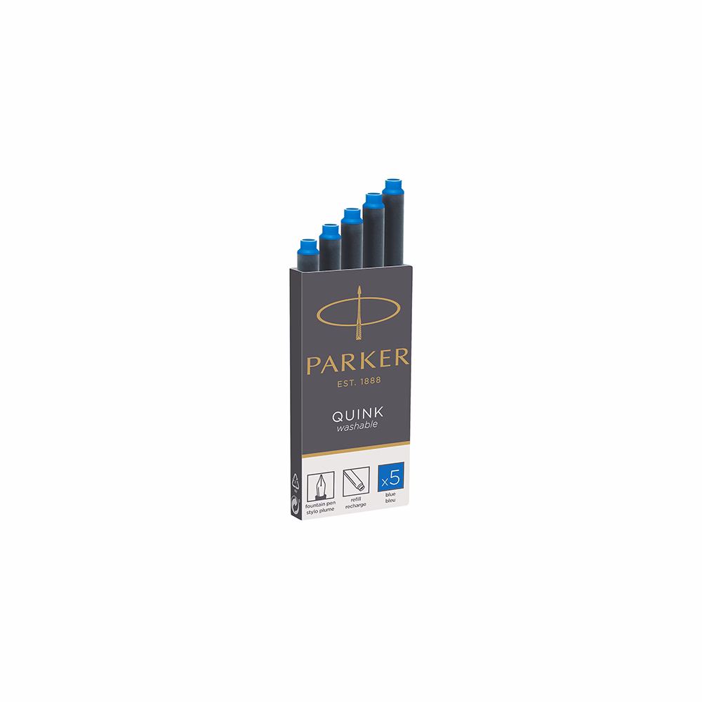 Tintapatron PARKER Royal mosható kék 5 darabos Tintapatron PARKER Royal mosható kék 5 darabos