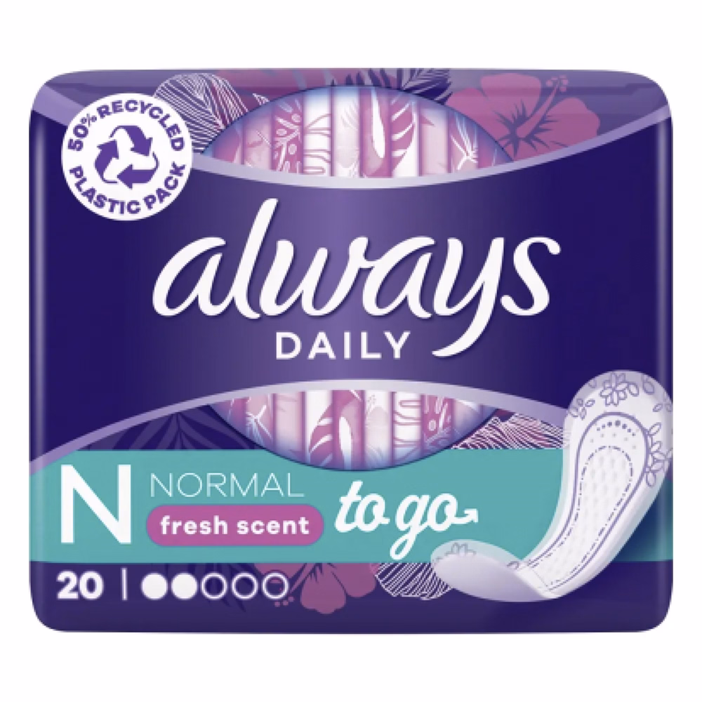 Tisztasági betét ALWAYS Sing normál deo 20 darabos