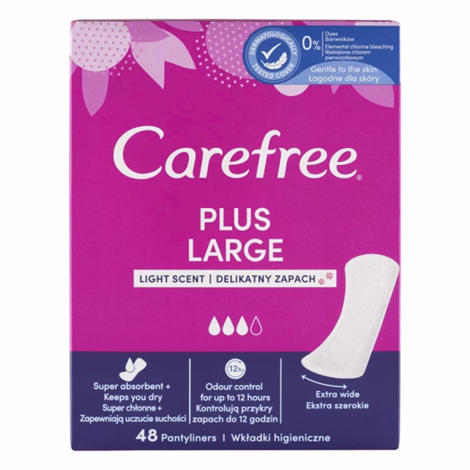 Tisztasági betét CAREFEE Large enyhe 48 darabos