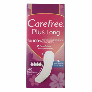 Tisztasági betét CAREFEE Plus Long fresh 40 darabos