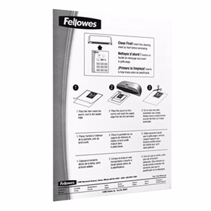Tisztító- és hordozókarton laminálóhoz FELLOWES A/4 10/csom Tisztító- és hordozókarton laminálóhoz FELLOWES A/4 10/csom
