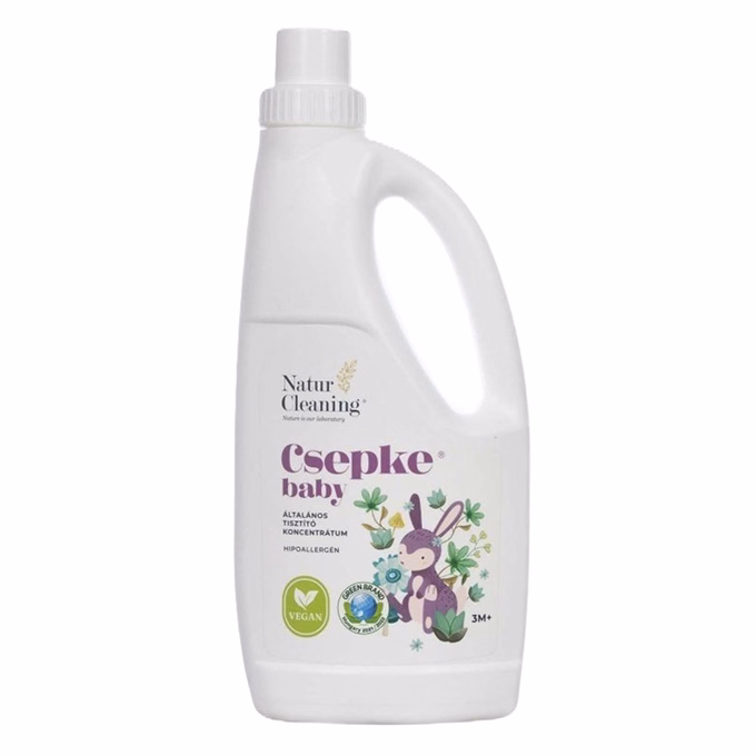 Tisztító koncentrátum NATURCLEANING Csepke Baby általános 1 liter