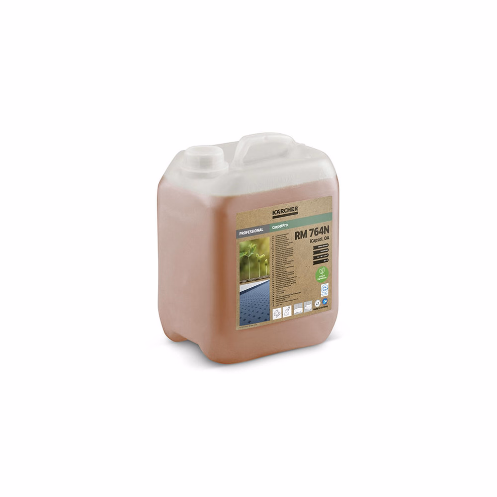 Tisztítószer KÄRCHER CarpetPro Natural Cleaner iCapsol RM 764N OA szőnyeg és kárpit 5L