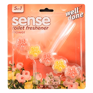 Toalett illatosító WELL DONE 5 in 1 Flower 50 g