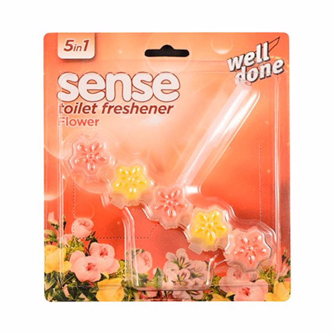 Toalett illatosító WELL DONE 5 in 1 Flower 50 g