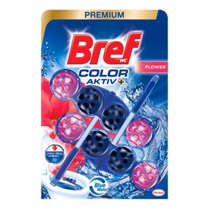 Toalett illatosító golyó BREF Color Aktiv Flowers 2x50 g