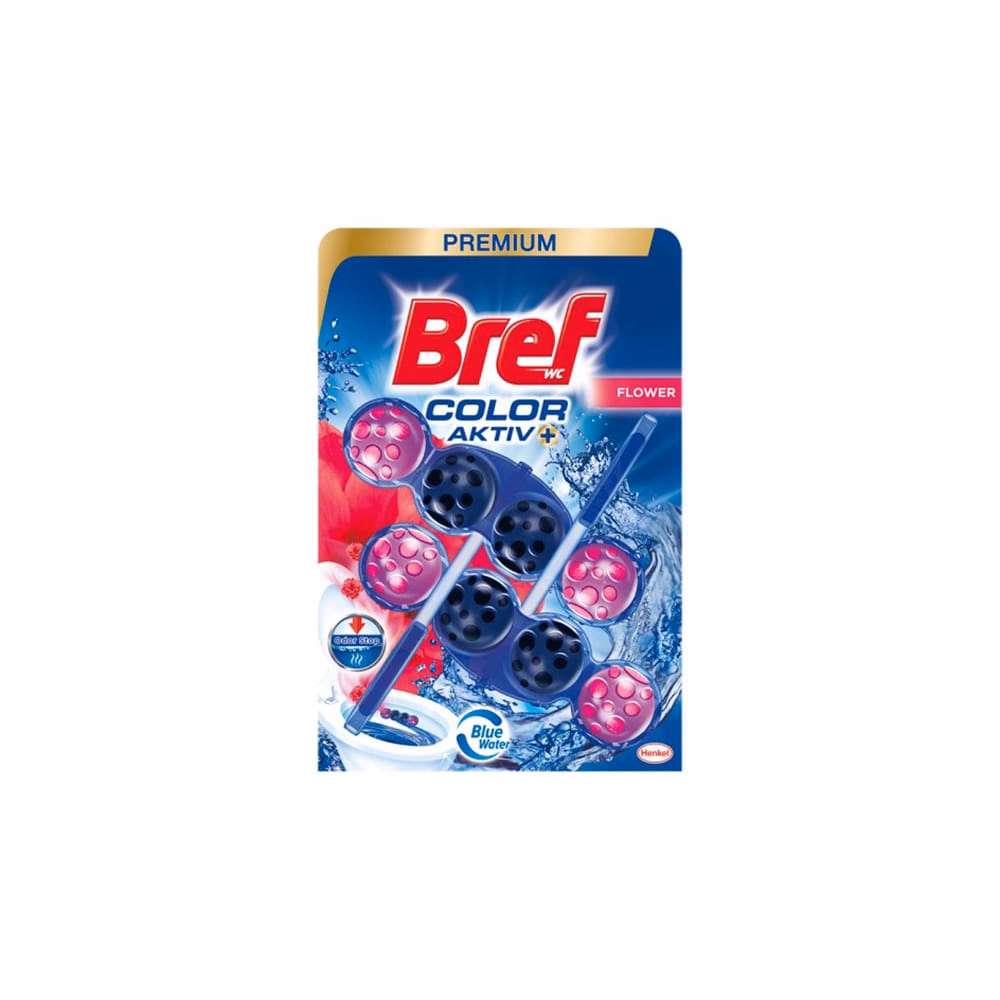 Toalett illatosító golyó BREF Color Aktiv Flowers 2x50 g