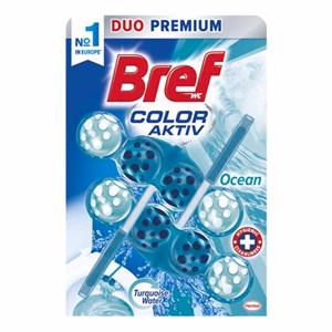Toalett illatosító golyó BREF Color Aktiv Ocean 2x50 g