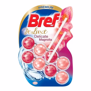 Toalett illatosító golyó BREF DeLuxe Magnólia 2x50 g