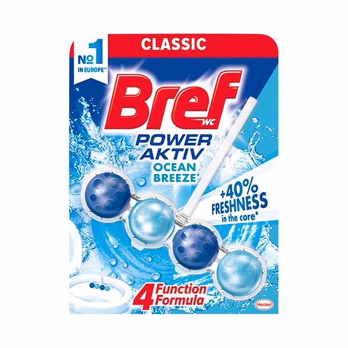 Toalett illatosító golyó BREF Power Aktiv Ocean 50 g
