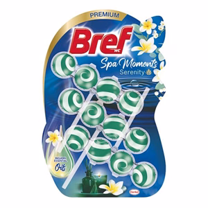 Toalett illatosító golyó BREF Wellness Serenity 3x50 g