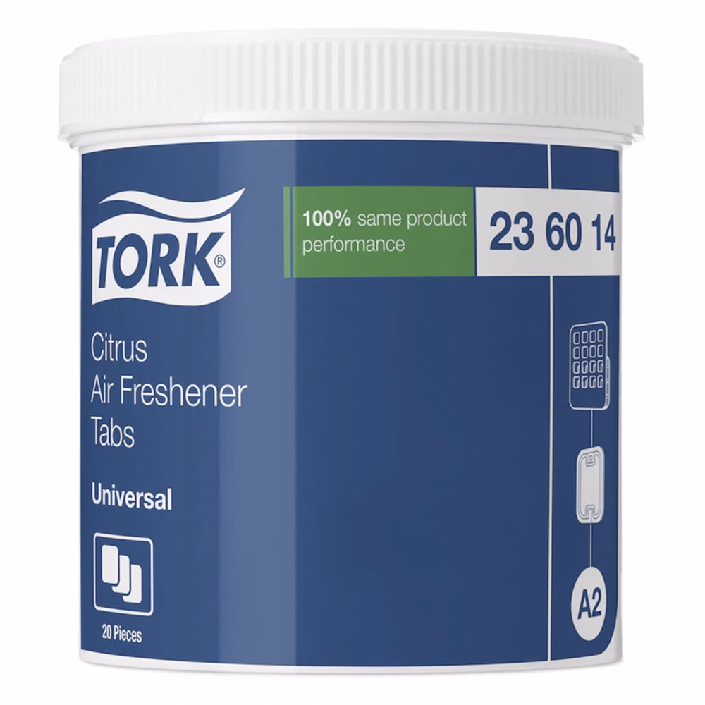 Toalett illatosító gumilap TORK A2 citrus 20 lap/doboz