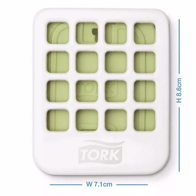 Toalett illatosító gumilap tartó  TORK A2 fehér
