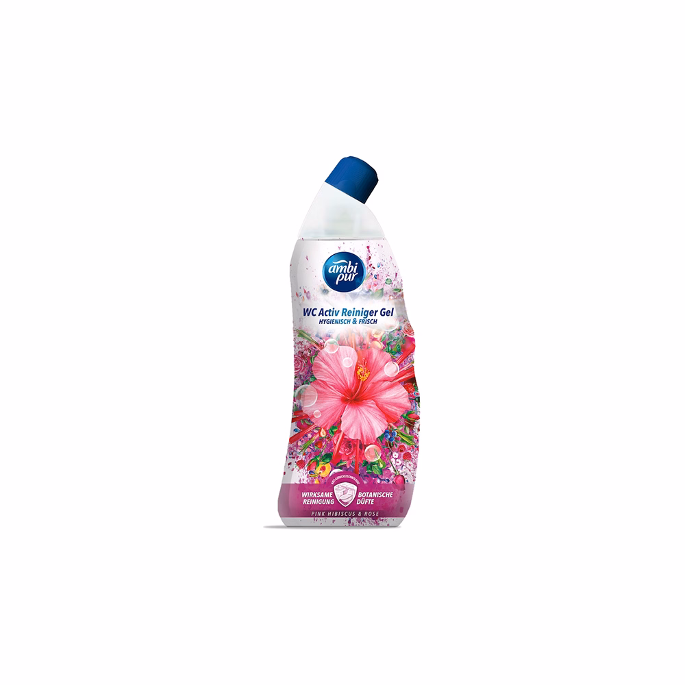 Toalett tisztító gél AMBI PUR Pink 750 ml