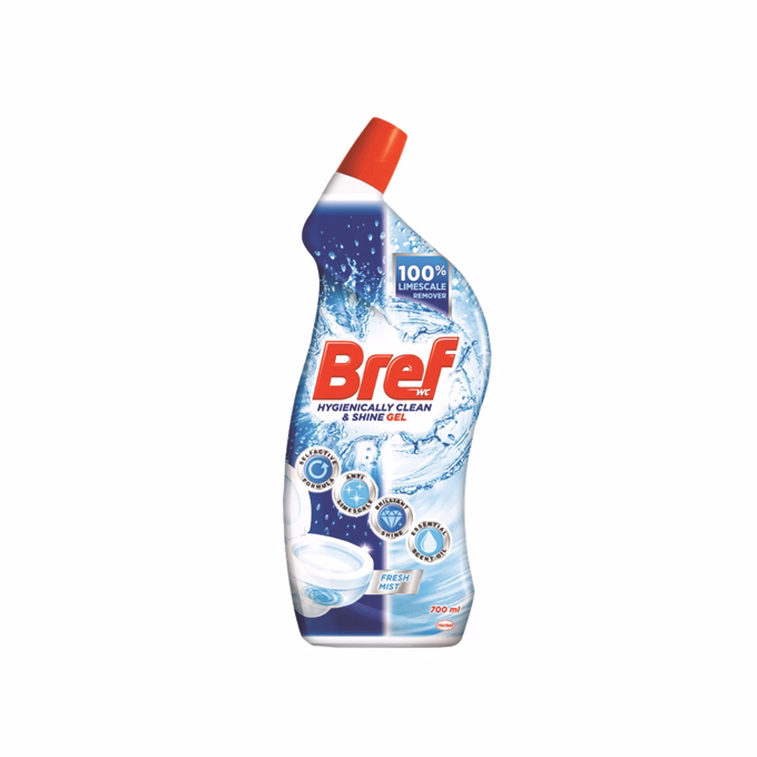 Toalett tisztító gél BREF Power Aktiv Gel Ocean 700 ml