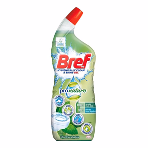 Toalett tisztító gél BREF ProNature Mint 700ml