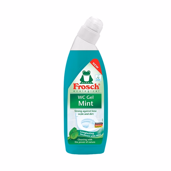 Toalett tisztító gél FROSCH menta 750ml