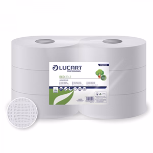 Toalettpapír LUCART ECO 23J 2 rétegű 6 tekercses 165lap 812206
