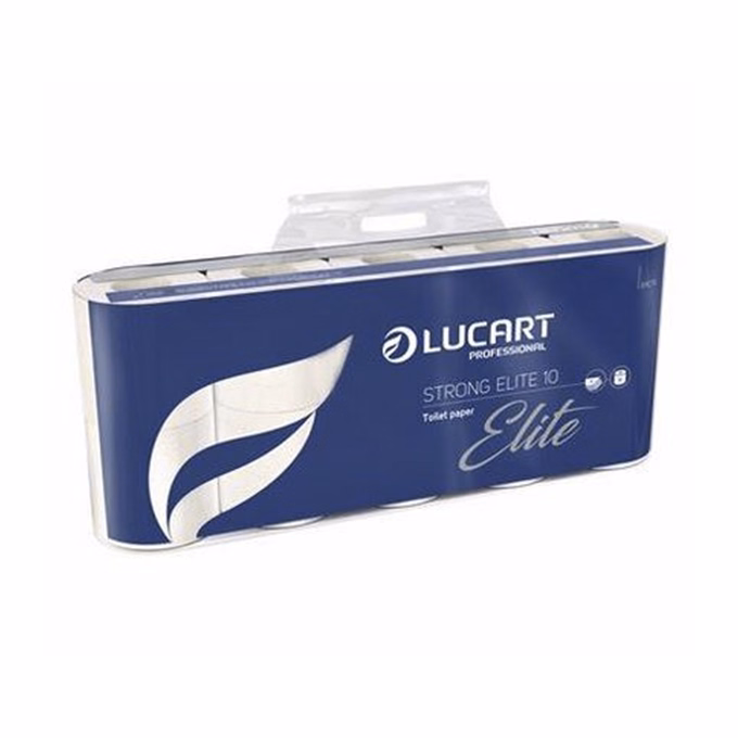 Toalettpapír LUCART Strong Elite 4 rétegű 10 tekercses fehér 120 lap