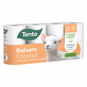 Toalettpapír TENTO Balsam vanilia 8 tekercses 3 rétegű
