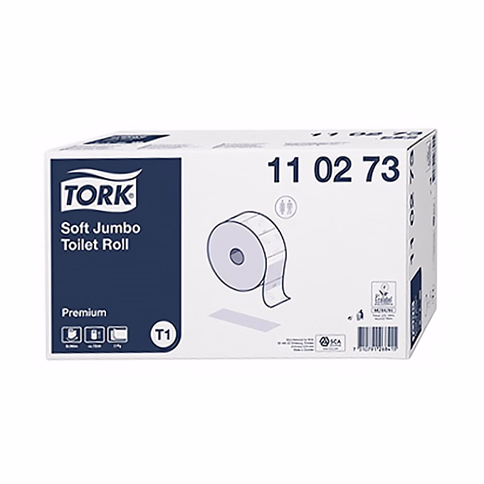 Toalettpapír TORK Jumbo Soft Premium T1 tekercses 26 cm 2 rétegű