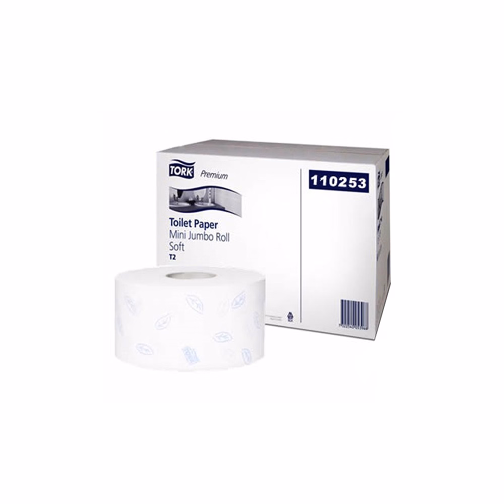Toalettpapír TORK Soft Mini Jumbo Premium T2 19 cm 2 rétegű