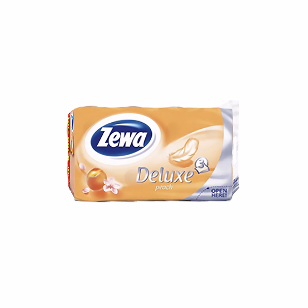 Toalettpapír ZEWA Deluxe 3 rétegű 16 tekercses Cashmere Peach