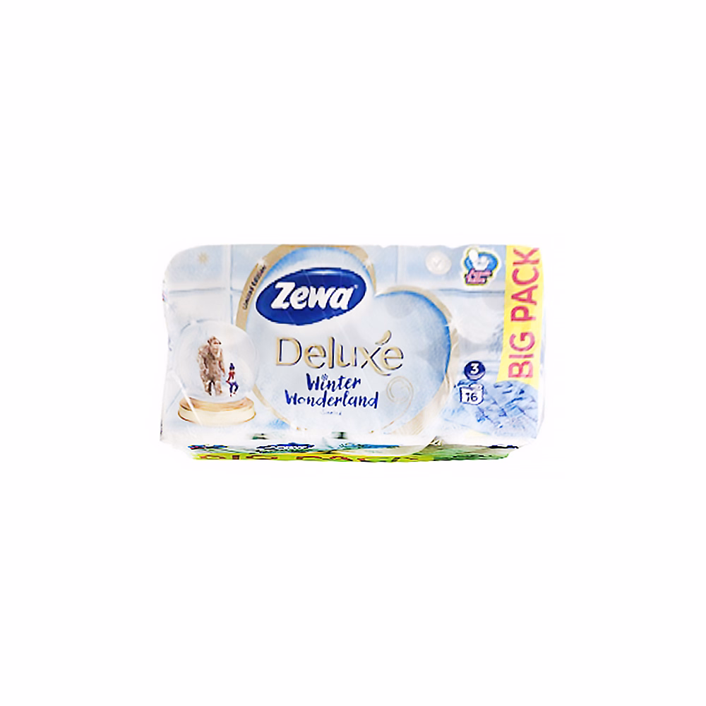 Toalettpapír ZEWA Deluxe 3 rétegű 16 tekercses LE. Spring/Winter