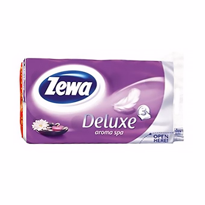 Toalettpapír ZEWA Deluxe 3 rétegű 16 tekercses Levendula