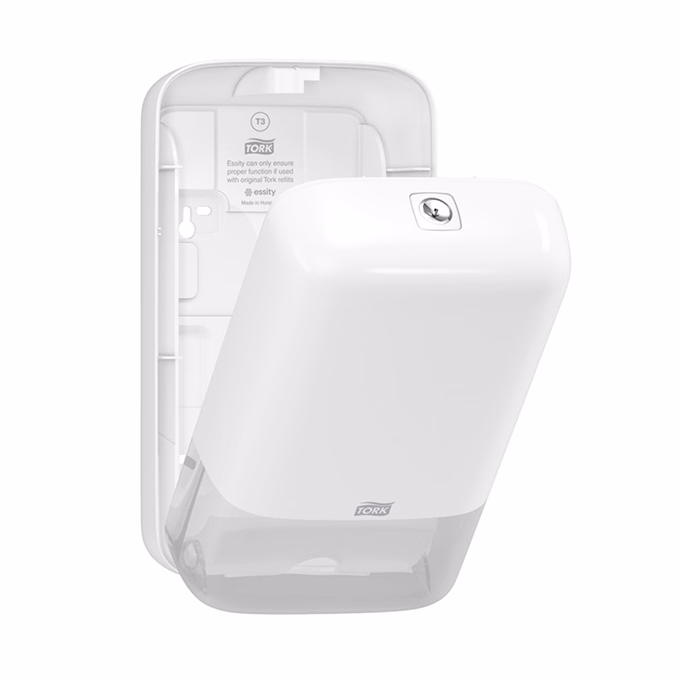 Toalettpapír adagoló TORK Folded Elevation T3 fehér