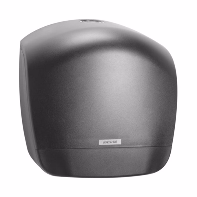 Toalettpapír adagoló tekercses KATRIN Inclusive Gigant Toilet L maxi 23-28 cm fekete