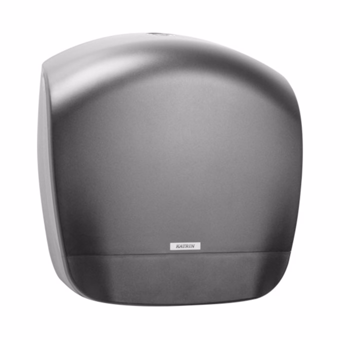 Toalettpapír adagoló tekercses KATRIN Inclusive Gigant Toilet S mini 19 cm fekete