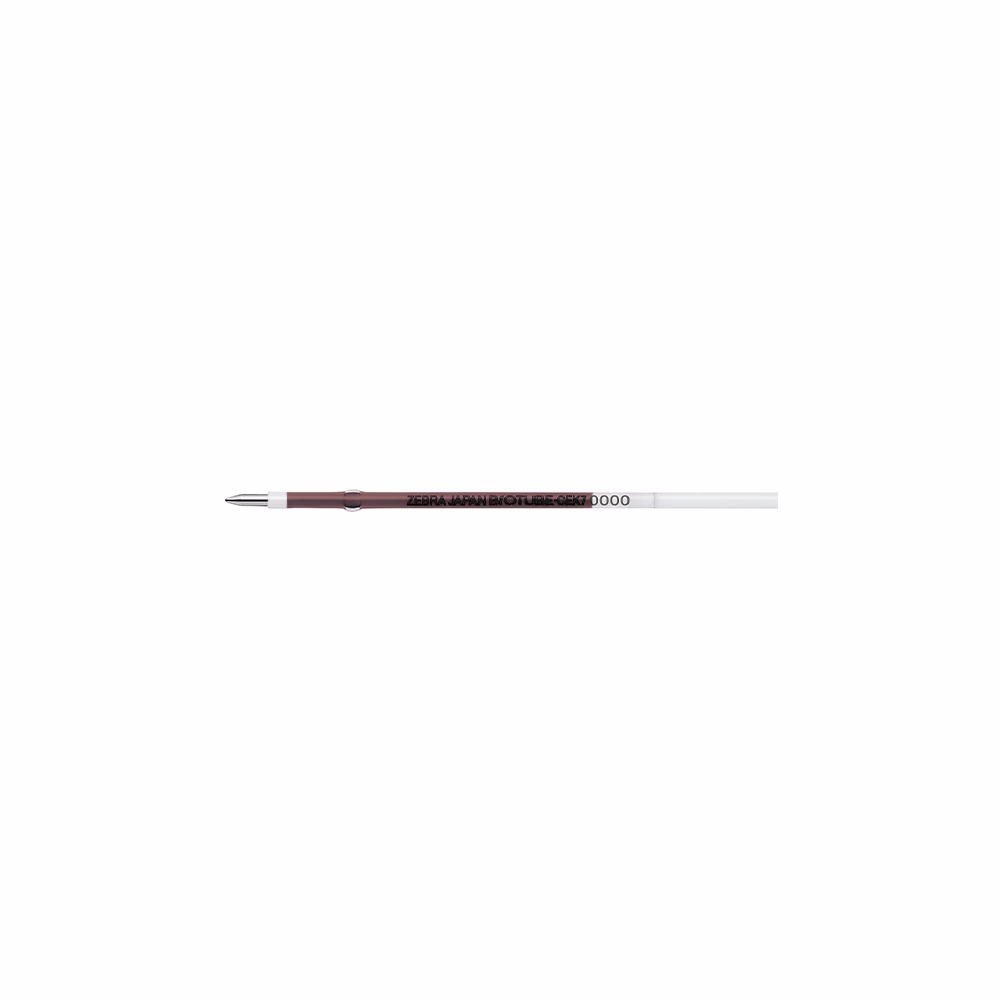 Tollbetét golyós ZEBRA Bio CEK 0,7 mm piros