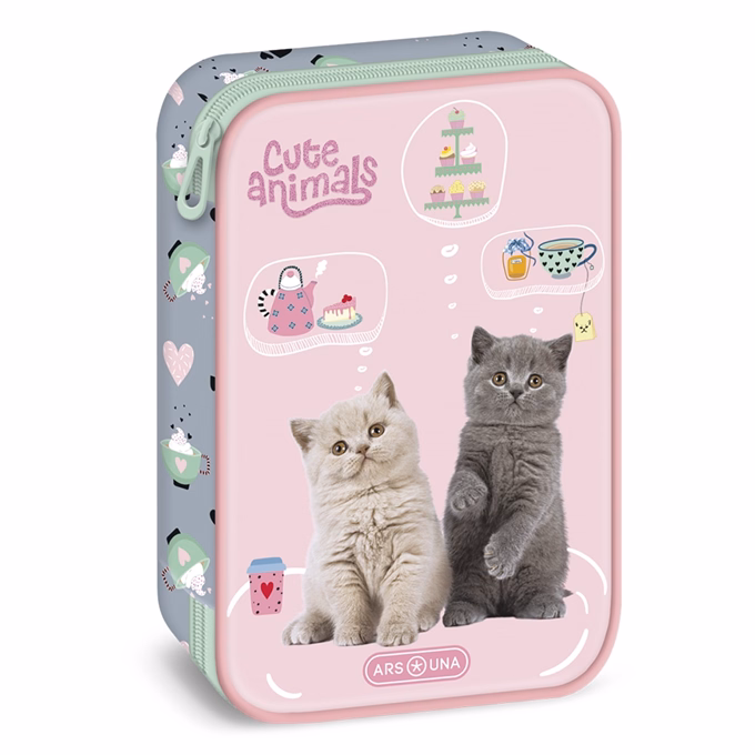 Tolltartó ARS UNA többszintes Cute Animals-Tea Party