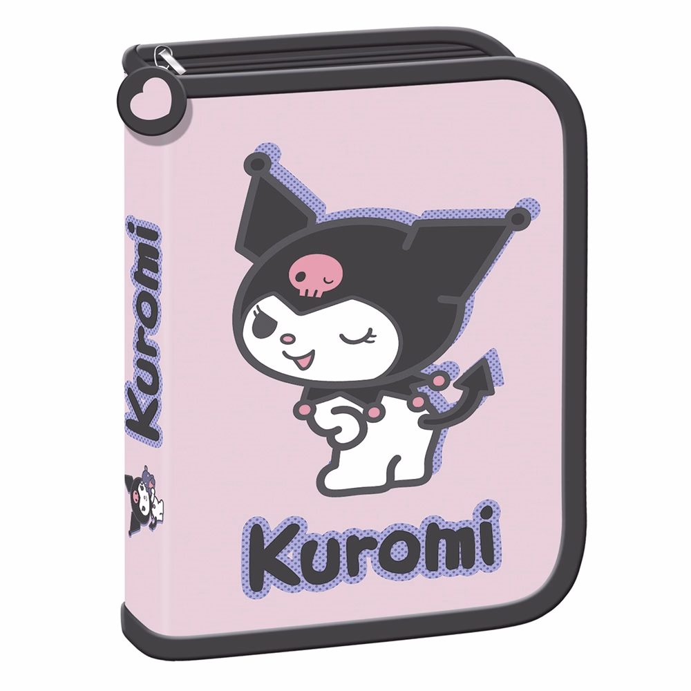 Tolltartó Kuromi egy részes üres rózsaszín