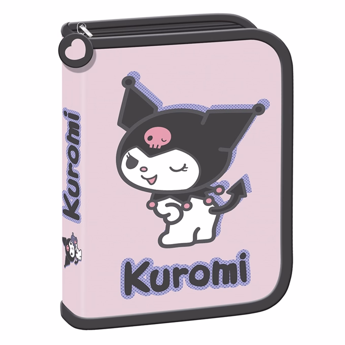 Tolltartó Kuromi egy részes üres rózsaszín