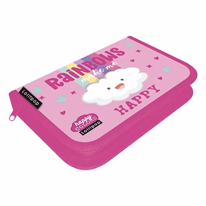 Tolltartó LIZZYSULI 2 klapnis felszerelt varrott Lollipop Rainbow