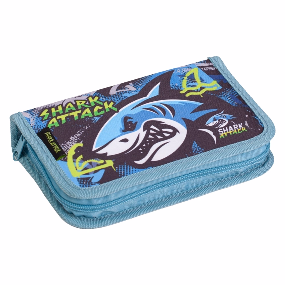 Tolltartó LIZZYSULI 2 klapnis üres varrott Shark Attack