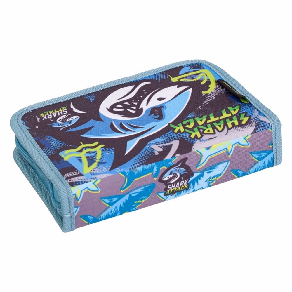Tolltartó LIZZYSULI 2 klapnis üres varrott Shark Attack