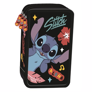Tolltartó Lilo és Stitch három részes felszerelt színes aloha