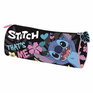 Tolltartó Lilo és Stitch kerek fekete