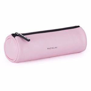 Tolltartó PASTELINI PU hengeres pink