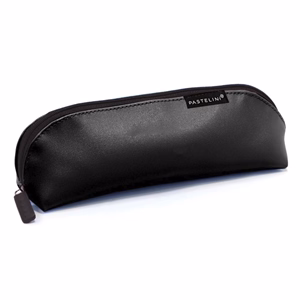 Tolltartó PASTELINI PU oval fekete