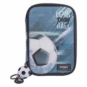 Tolltartó STREET Compact Multi 1 szintes klapnis + tároló rekesz Football