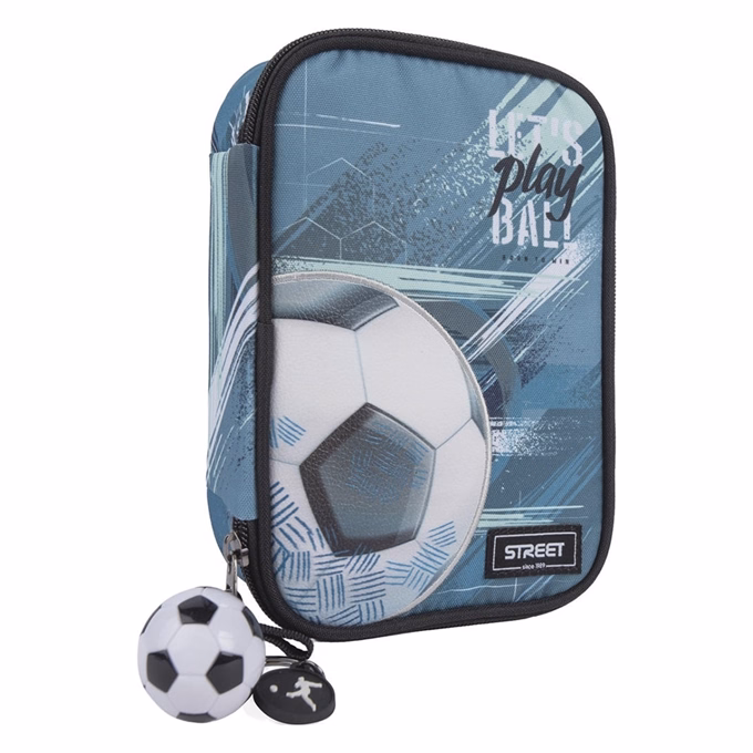 Tolltartó STREET Compact Multi 1 szintes klapnis + tároló rekesz Football