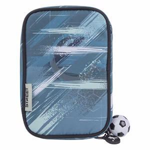 Tolltartó STREET Compact Multi 1 szintes klapnis + tároló rekesz Football