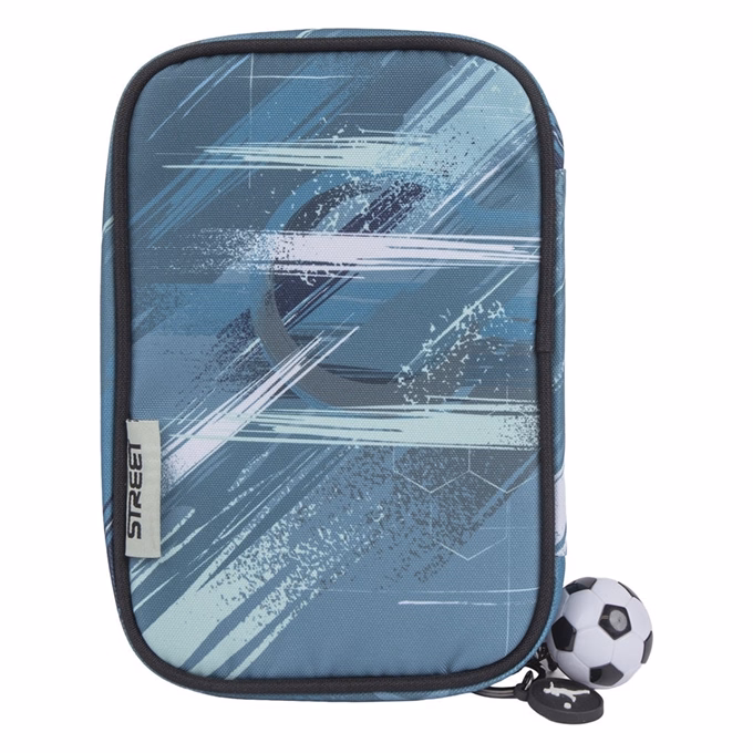 Tolltartó STREET Compact Multi 1 szintes klapnis + tároló rekesz Football