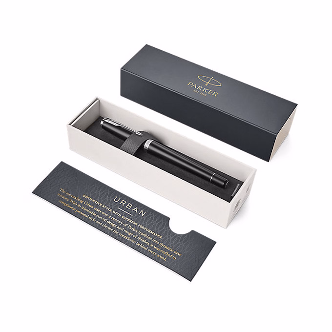 Töltőtoll PARKER Royal Urban 1931592 matt fekete ezüst klipsz