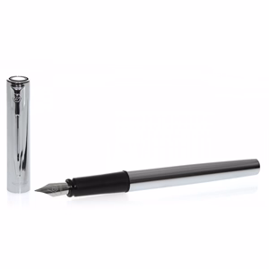 Töltőtoll WATERMAN Graduate fényes króm ezüst klipsz Töltőtoll WATERMAN Graduate fényes króm ezüst klipsz