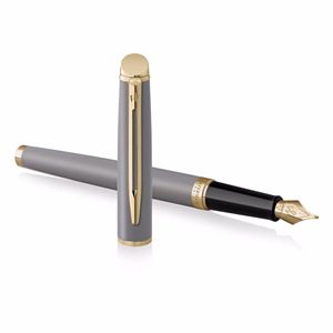 Töltőtoll WATERMAN Hemisphere understated edition kő szürke arany klipsz